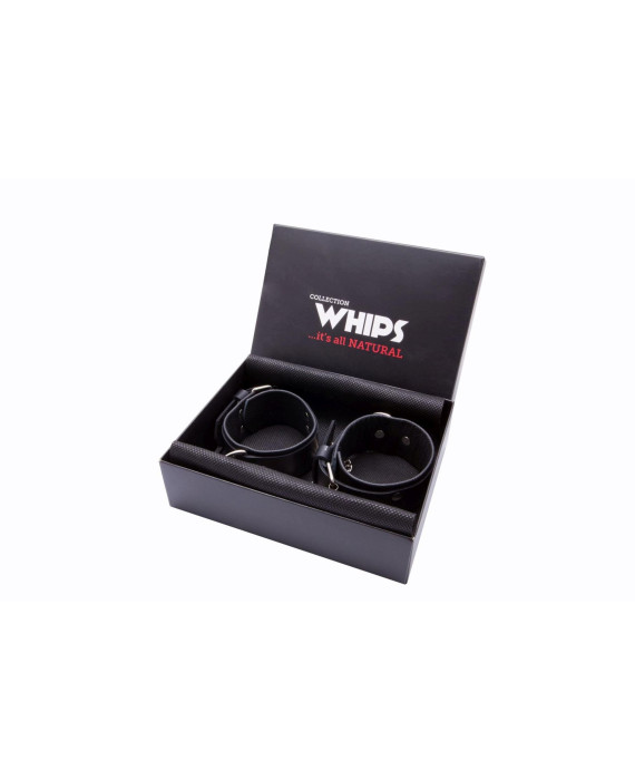 Whips Kajdanki męskie soft czarne