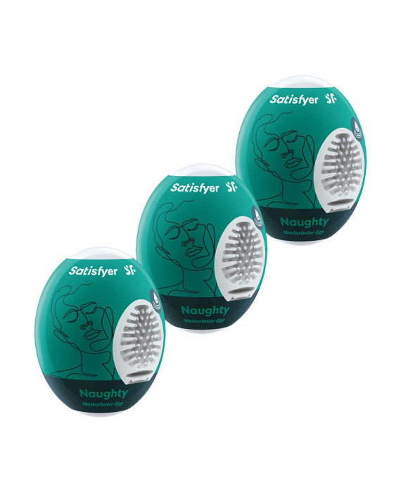 Satisfyer Eggs Naughty masturbator jajko zestaw 3 sztuk